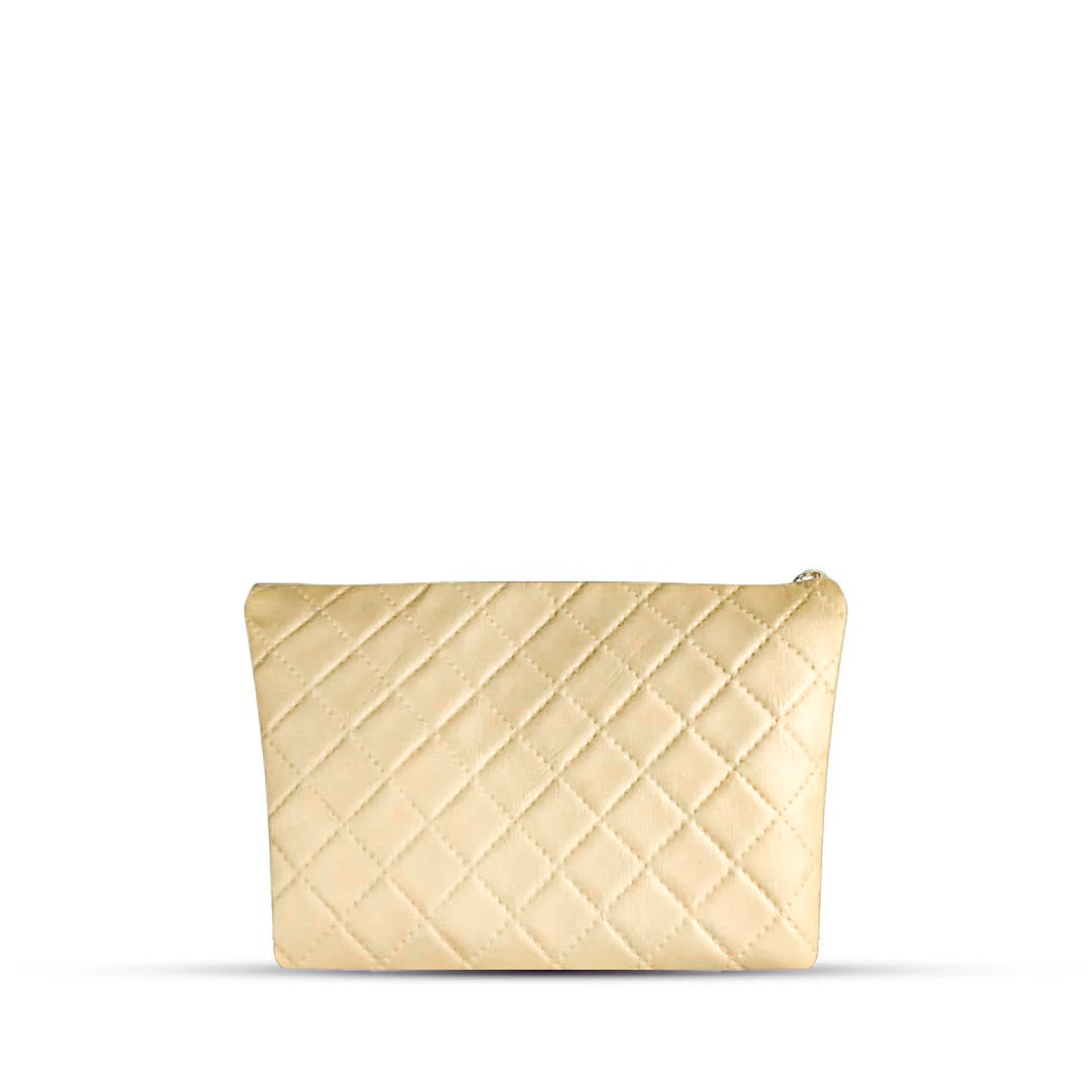 FIZZ  MAKEUP POUCH BEIGE